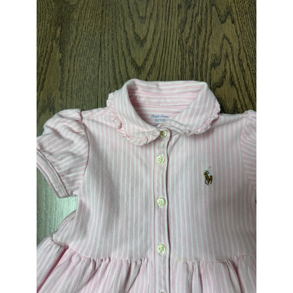 Ralph Lauren pink dress size 12M - Picture 4 of 7
